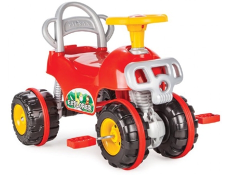 Triciclo com Pedal PILSAN Explorer Red