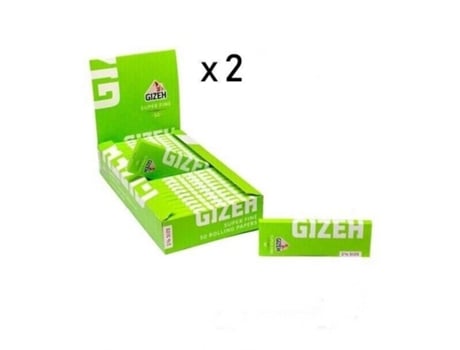 Caixas De 1 1/4 De Gizeh Super Fine De 78 Mm 50 Livretos