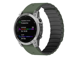 Bracelete para Garmin Silicone Magnético com liberação rápida XIAOMOYU (22mm)