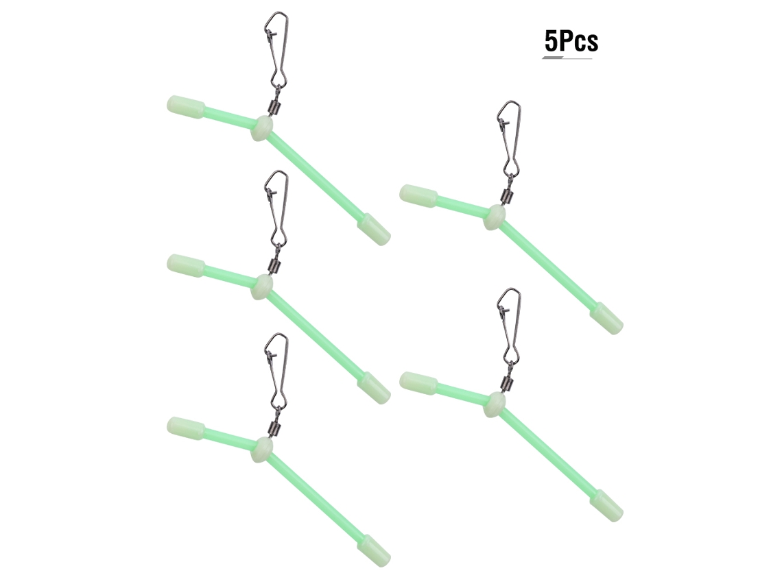 Conector de Equilíbrio de Tubo de Pesca Pvc Pequeno 7cm 5pcs