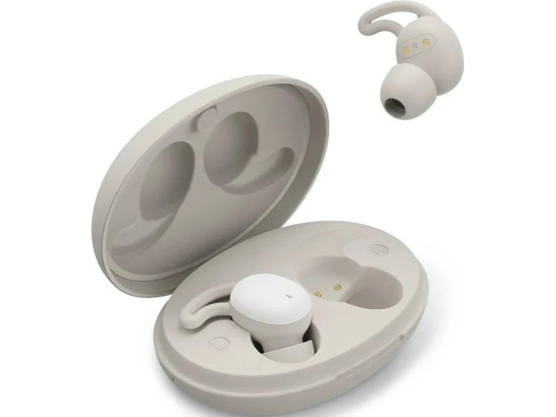 Auriculares Bluetooth True Wireless Stereo HAMA Spirit Calm (In Ear - Microfone - Branco)
