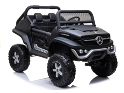 Carro Elétrico Para Crianças Mercedes Unimog ,preto