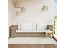 Vidaxl Conjunto De Sofás De 3 Lugares, 8 Pcs, Vime Genuíno
