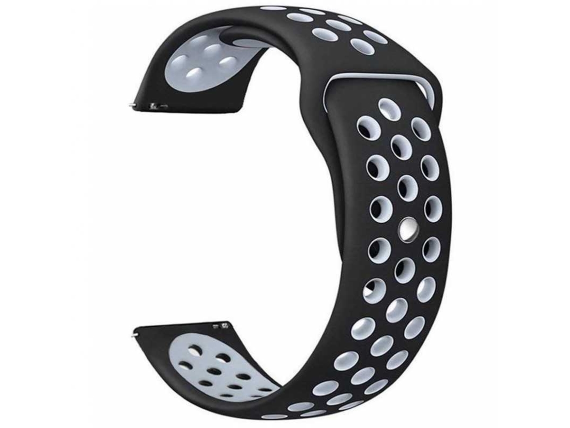 Pulseira Universal Elegante Para Relógio Esportivo Runnr - 20mm Preta