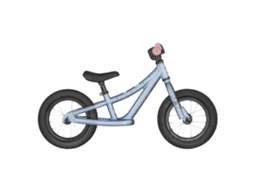 Bicicleta Sem Pedais Contessa Walker 12´´ Azul Rapazscott Bikes
