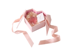 Laxiscreed Caixa Presente Pink Love 21x21x10 Cm, Elegante E Perfeita Para Ocasiões Especiais