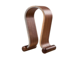 Suporte Para Fone De Ouvido Gamer Em Madeira De Nogueira, Suporte Para Exibição, Cabide Preto Ly Ebike
