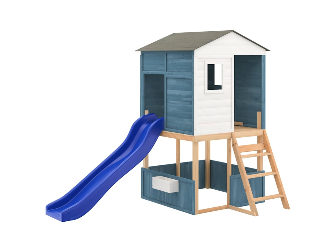 Outdoor Playset, Outdoor Playsets Vidaxl Azul Madeira (n/a)