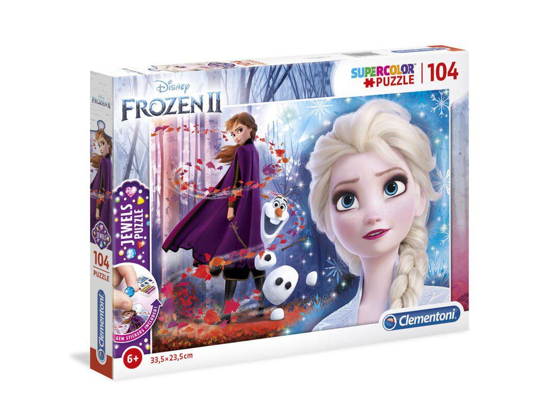 Clementoni Disney Frozen Ii Jewels Puzzle 104 Pieces