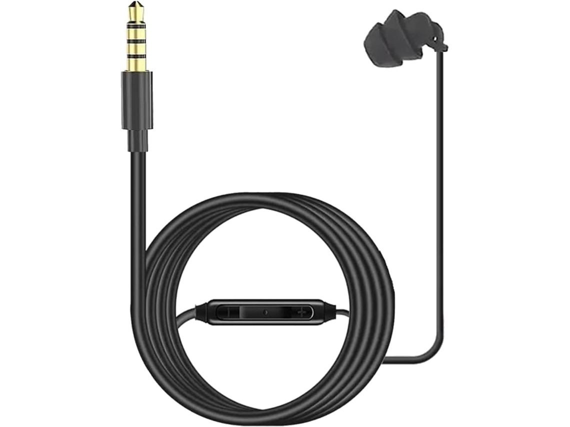 Fone De Ouvido Unilateral, Com Fio E Microfone.