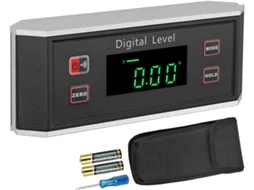 Inclinômetro Digital Inovador, Ferramenta De Medição De Ângulos Com Proteção Ip65 À Prova Dágua, Base Magnética Com Ranhura Em V, Luz De Fundo Para M