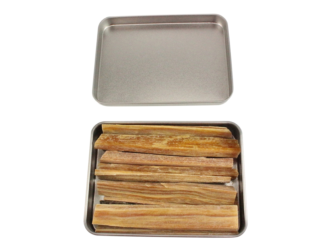 Iniciadores de Fogo Fatwood para Camping com Estojo
