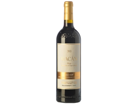 Vinho Tinto Benjamin De Rothschild & Vega-Sicilia Macán Rioja 2016 (1,5L)