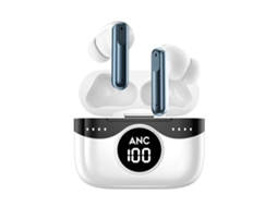 Auriculares Ear Microauriculares True Wireless Bluetooth Com Cancelamento De Ruído Branco