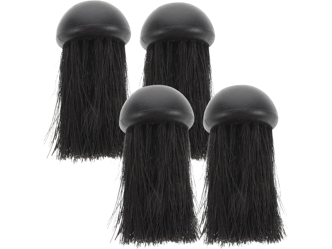 Conjunto De 4 Escovas Lurrose Para Limpeza Chaminés E Cozinhas Com Cerdas Macias Nylon, Ferramenta Versátil Para Remover