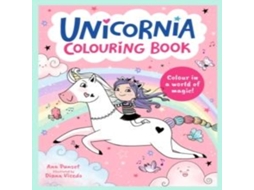 Livro Unicornia Colouring Book de Ana Punset (Inglês)