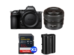 Z5 Ii + 24 50mm F/4 6.3 + 2 Sandisk 512gb Extreme Pro Uhs ii Sdxc + Nikon En el15c + Ebook “20 Dicas para Fotos Que Impressionam” NIKON