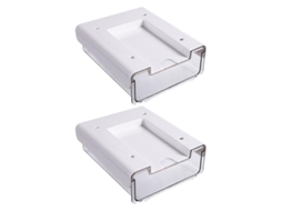 2Pcs Sob Recipientes Estacionários de Mesa ALLINLESS