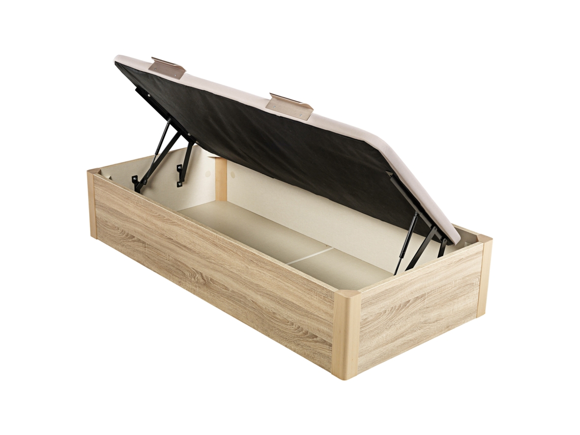Sommier com Arrumação Lateral PIKOLIN Design - 105x200cm (36 Cm de Altura - Natural)