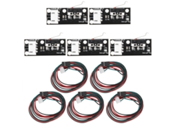 Interruptor De Limite Mecânico Com Cabo 70cm Acessório De Impressão Para Endstop Impressora 3d Preto