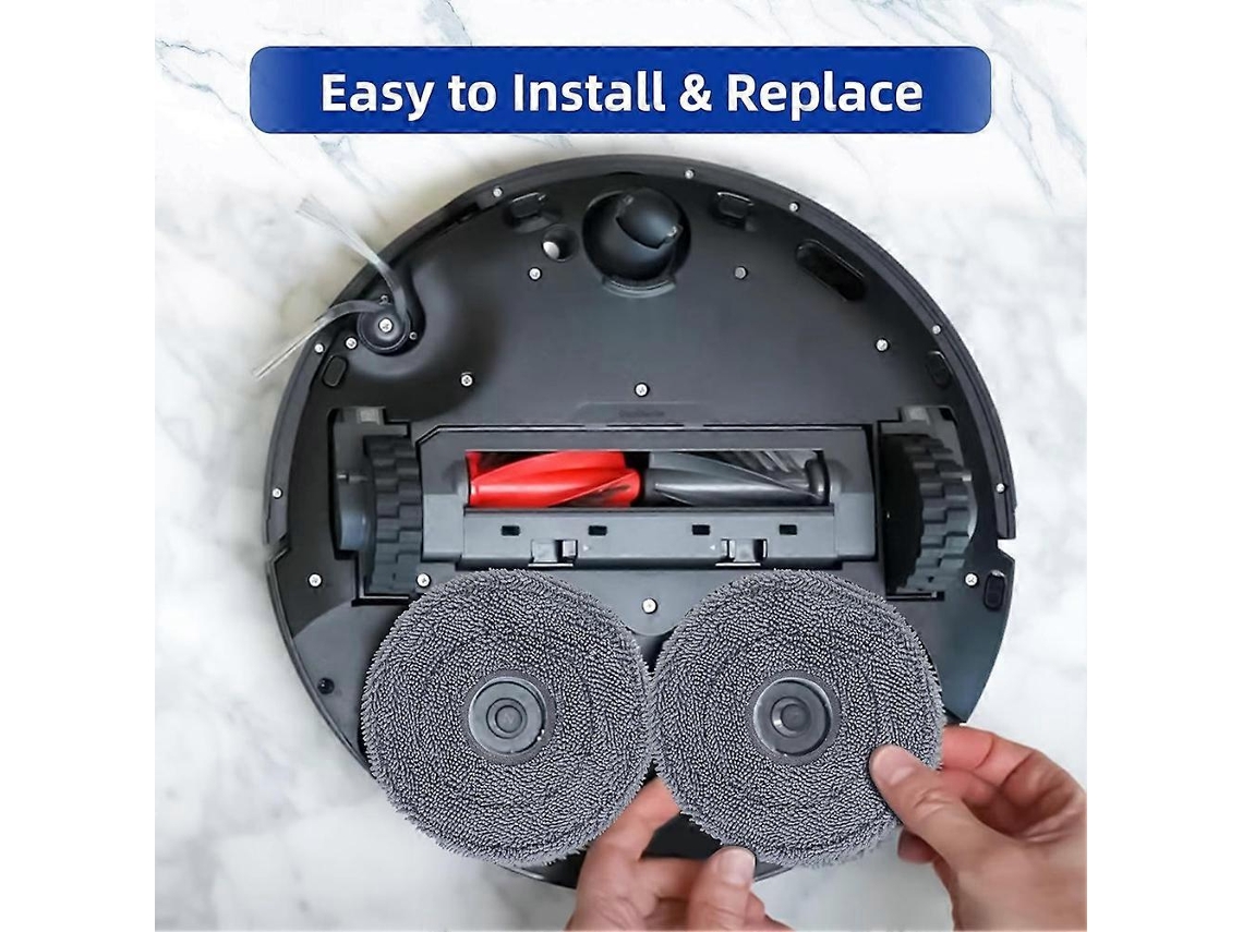 Panos De Microfibra Para Esfregão Roborock Saros 10r/z70/q Revo/qrevo S/qrevo Pro/qrevo Master/qrevo Plus/qrevo Curv_glo