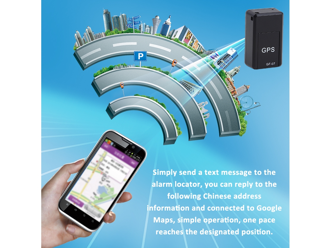 Laxiscreed Mini Gps Locator, Rastreamento Remoto E Anti-perda Para Segurança Online