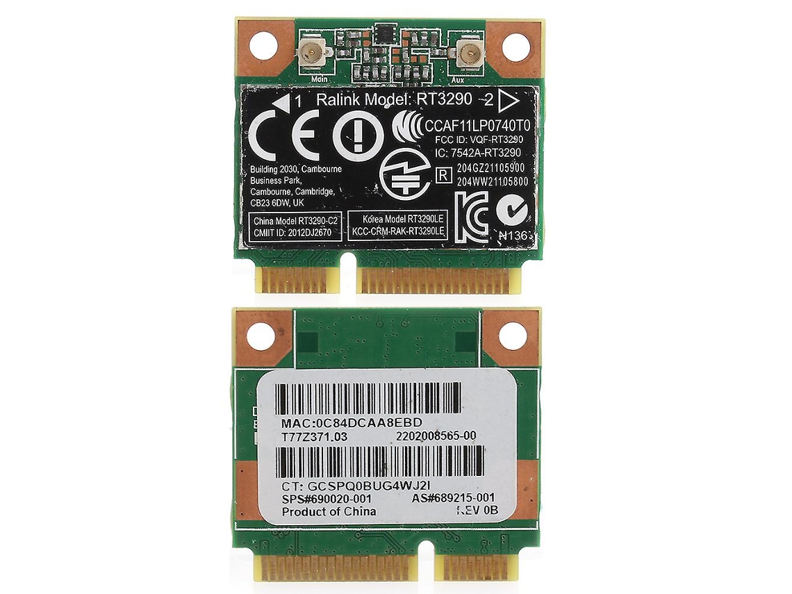 Placa De Rede Wifi Adapter Rt3290 Para Hp Pavilion G7 Lan Adapter Sps 690020 001 Hengjian