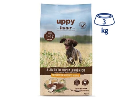 Ração para Cão Júnior Natural Frango UPPY NATUR