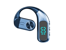 Fones de Ouvido Sem Fio Bluetooth com Microfone Hd e Visor Led. MDUG (azul)
