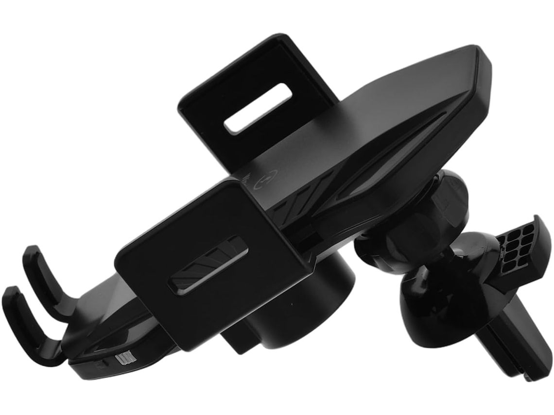 Carregador Veicular Sem Fio Com Encaixe Automático E Suporte Para Celular.