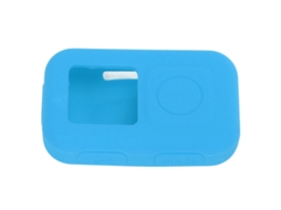 Capa de silicone para controle remoto da câmera de ação Hero 10, protetor preto, azul.