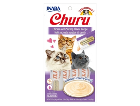 CHURU Cat Receta de Pollo Con Gamba 12X4X14 Gr