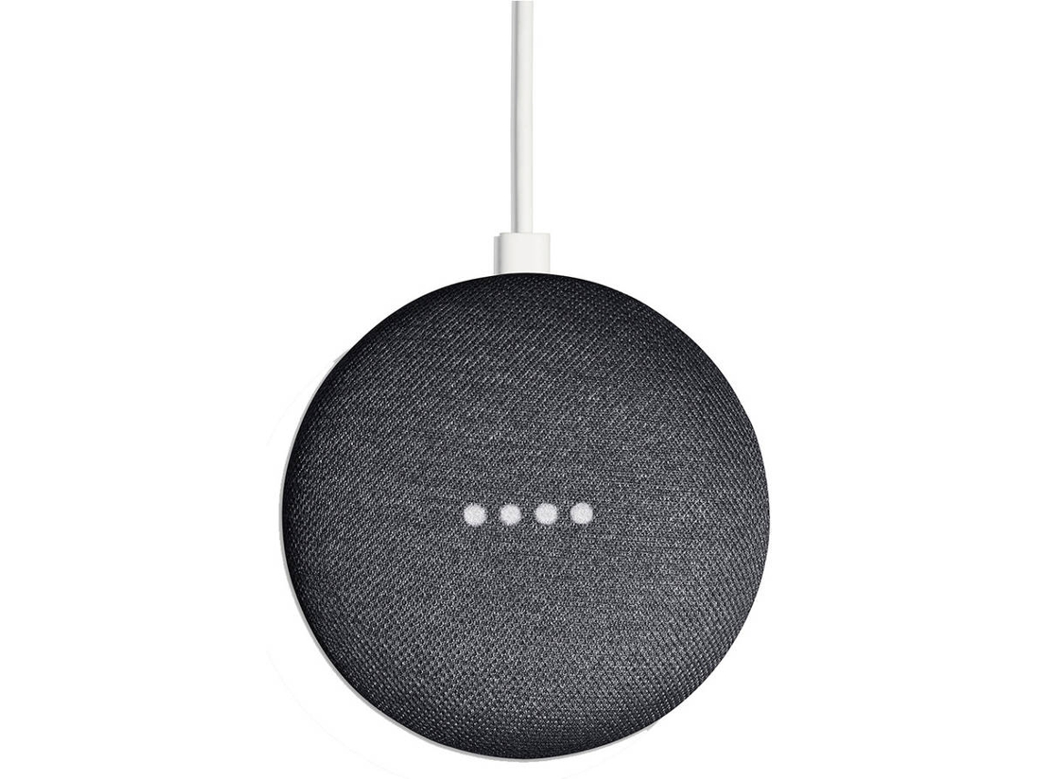 Assistente Virtual GOOGLE Home Mini (Google Assistant - Preto)