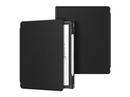 Capa Panoona Para Kindle Scribe Colorsoft 11 Polegadas 2025 Com Compartimento Para Caneta Preto