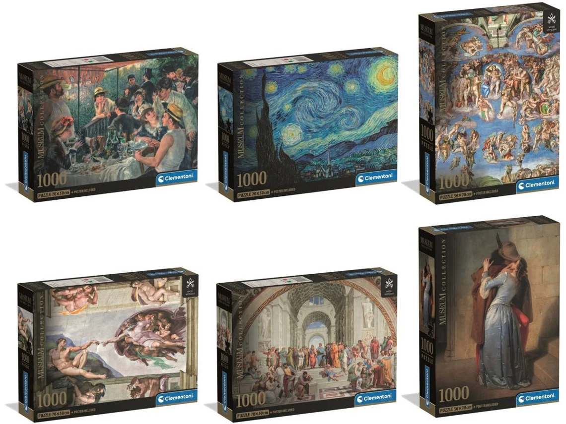 Puzzle CLEMENTONI Museum Collection (1 Unidade - Envio Aleatório)