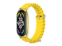 Pulseira De Silicone Respirável Mijobs Plus Para Xiaomi Mi Band 6/5/4/3