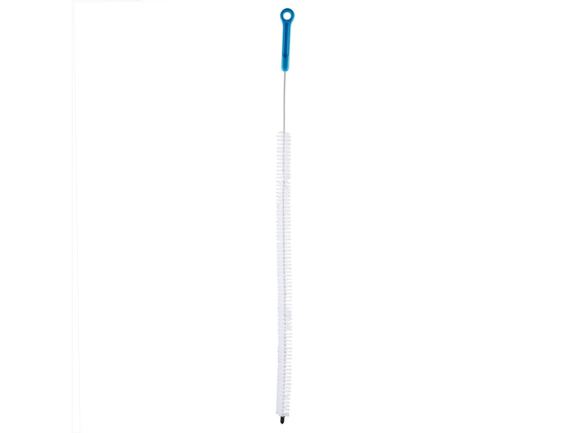 Ferramenta Flexível Para Limpeza De Ralos, 71 Cm, Escova Transbordamento Esgoto Cozinha E Banheiro, Azul