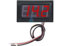 Conjunto De 10 Voltímetros Digitais Led 0,56 Polegadas Para Carro E