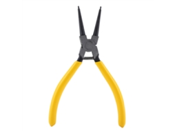 Alicate De Retenção Circlip Curvo De Aço Inoxidável 6 Polegadas Ferramenta Mecânica Tu-150hs
