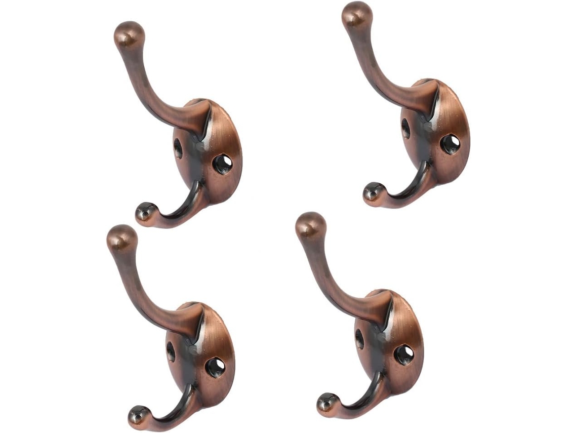 Conjunto de 4 Acessórios para Banheiro, Incluindo Gancho para Bolsa, Guarda chuva, Chaves de Metal, CHABERLU
