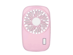 Mini Ventilador Portátil Potente, Pequeno, Pessoal, Com Velocidade Ajustável E Recarregável Via Usb.