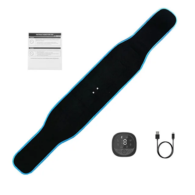 Cinto De Tonificação Abdominal Com Estimulador Muscular Ems, Equipamento Ginástica Para Exercícios Cintura E Abdômen, Aparelho Treino Emagrecimento