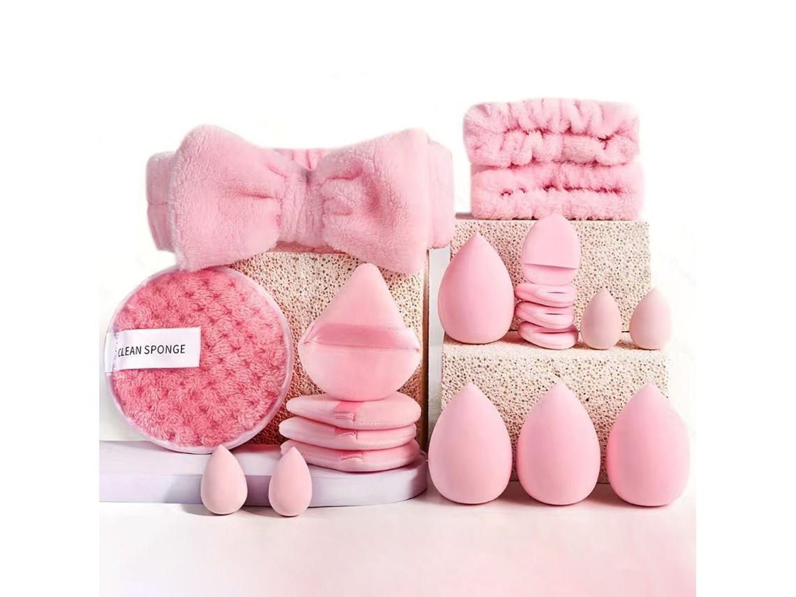 Elysve Esponjas De Maquilhagem 20pc (rosa)