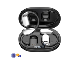 Fones M75 Bluetooth 5.4, Tradução AI, Display Digital DAM | DAM