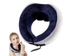 Travesseiro De Viagem Massageador Para Coluna Cervical, Espuma Viscoelástica, Apoio De Cabeça Para Alívio, Casa, Carro, Escritório Aquaforge