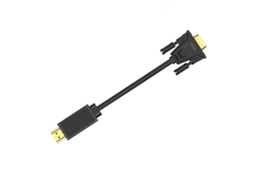 Cabo Adaptador Hdmi Para Vga, Conversão De Vídeo Hd, Saída Síncrona 1080p 60hz