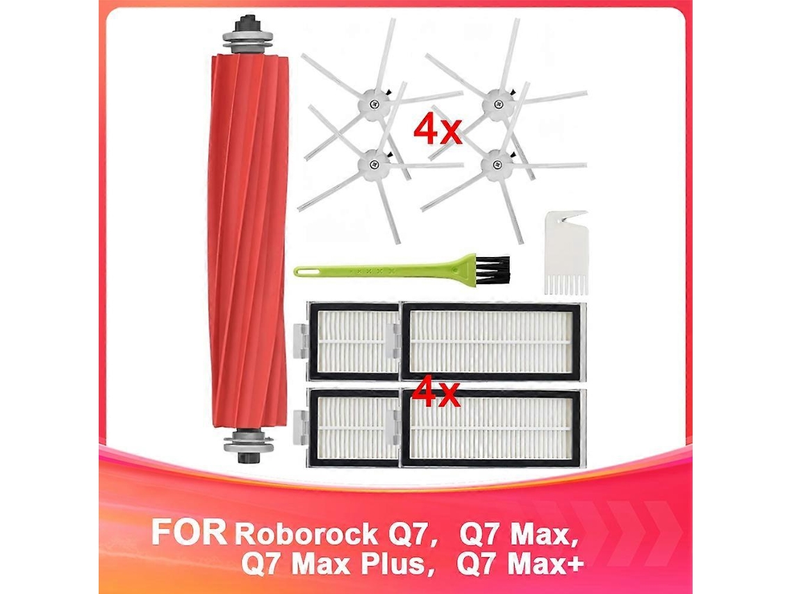 Kit De Peças De Reposição Compatível Com Aspiradores Robô Max E Max+.