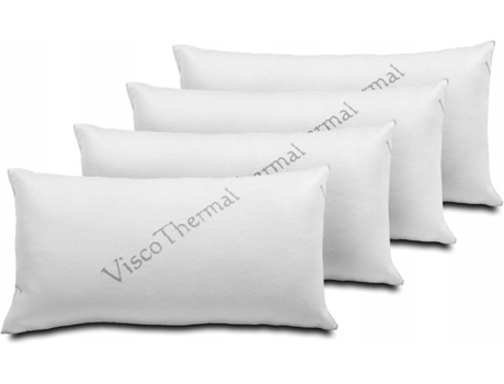 Conjunto de 4 Almofadas  Visco Thermal 70cm
