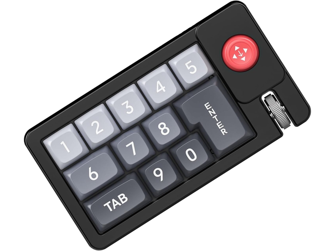 Teclado com Fio, Joystick e Touchpad, Layout Compacto SFUSHOS