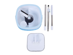 Conjunto de Pano de Chão e Balde com Separação Automática de Água Limpa e Suja Rotação 360 Graus S/MARCA
